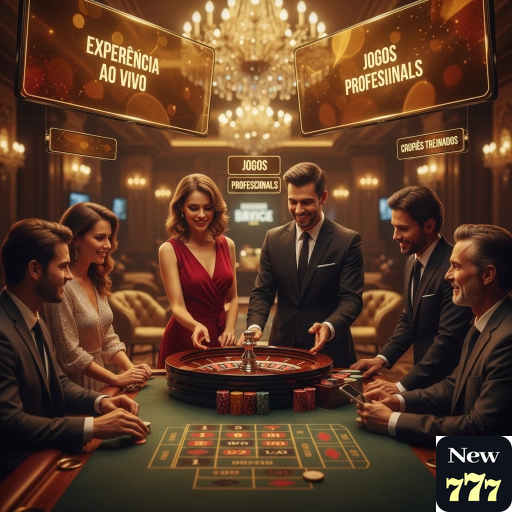 Cassino ao Vivo no new777.com: O Realismo e a Emoção dos Cassinos