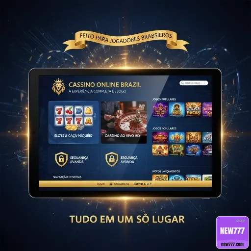 new777 - interface premium - Cadastro na Plataforma